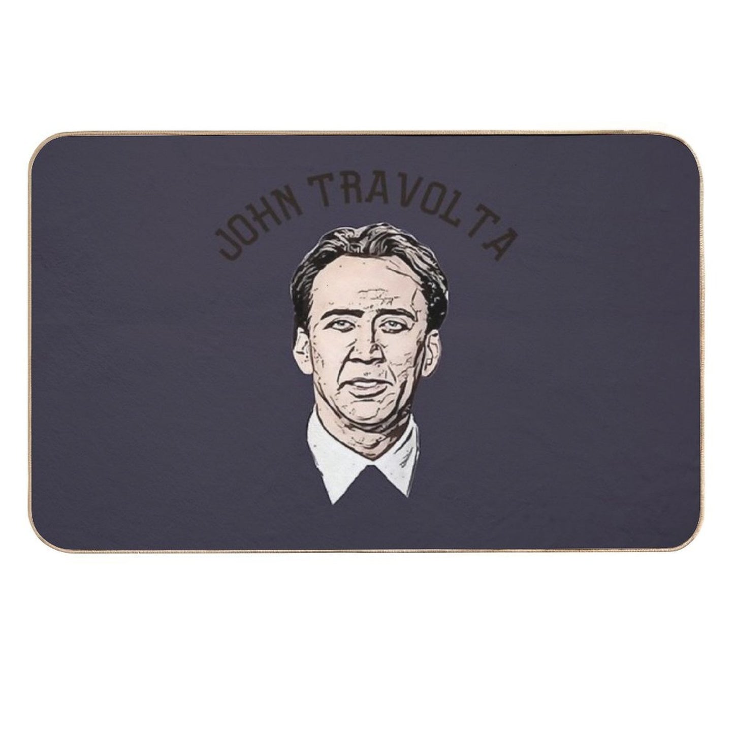 Lover Gifts Nicholas Cage Gift For Halloween  Fade-Resistant Bath Mat