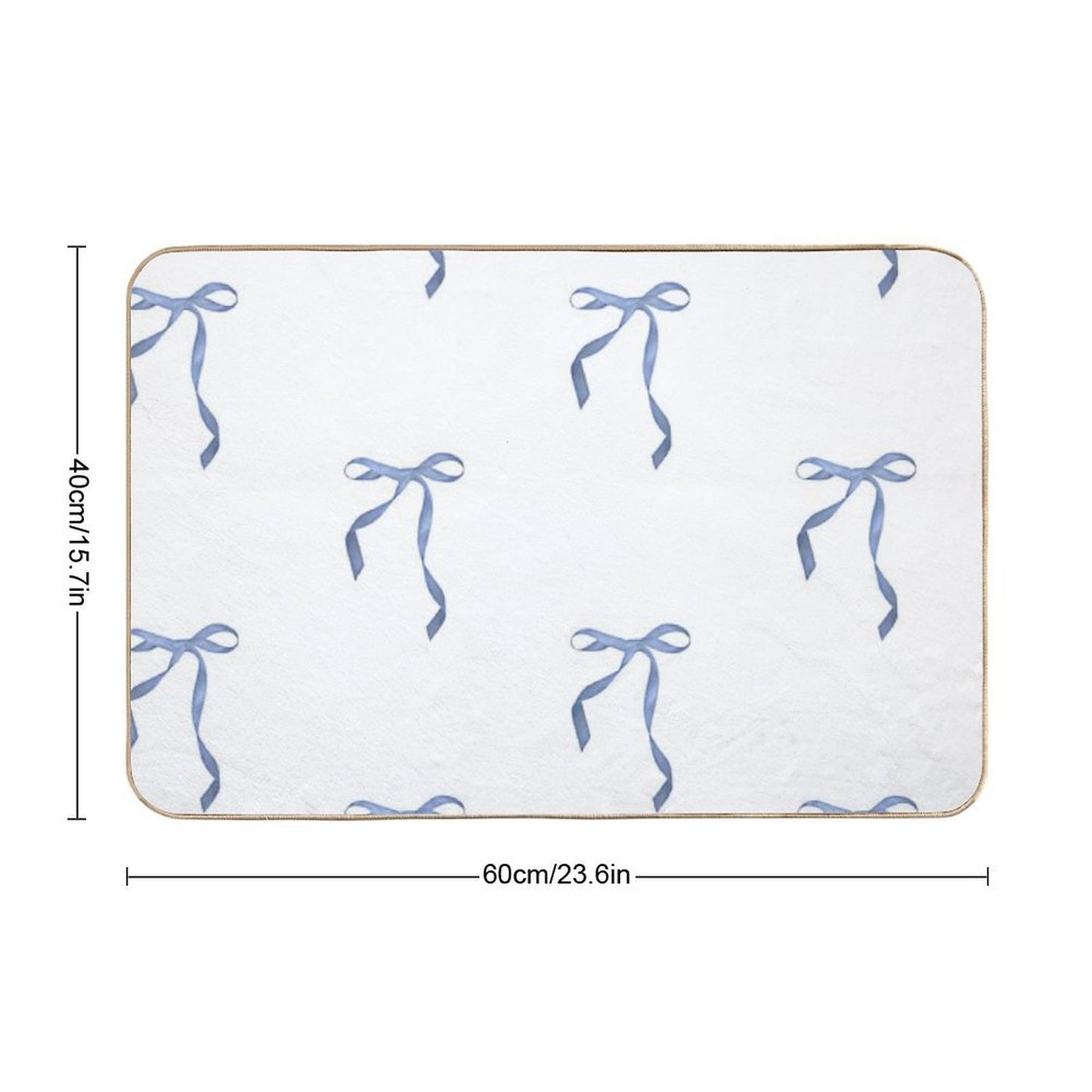 Blue Ribbon  Rapid-Drying Bath Mat