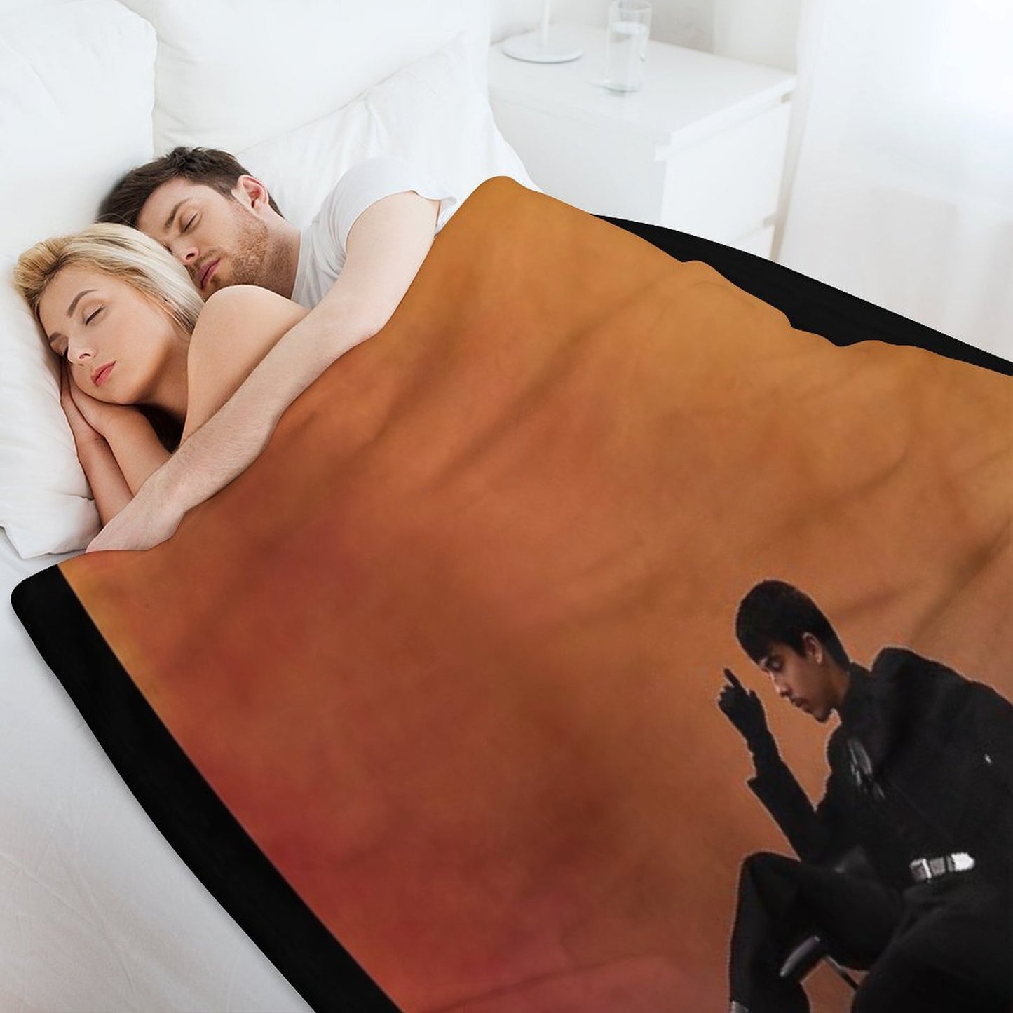 Ivan Cornejo Mirada Shrink-resistant Throw Blanket