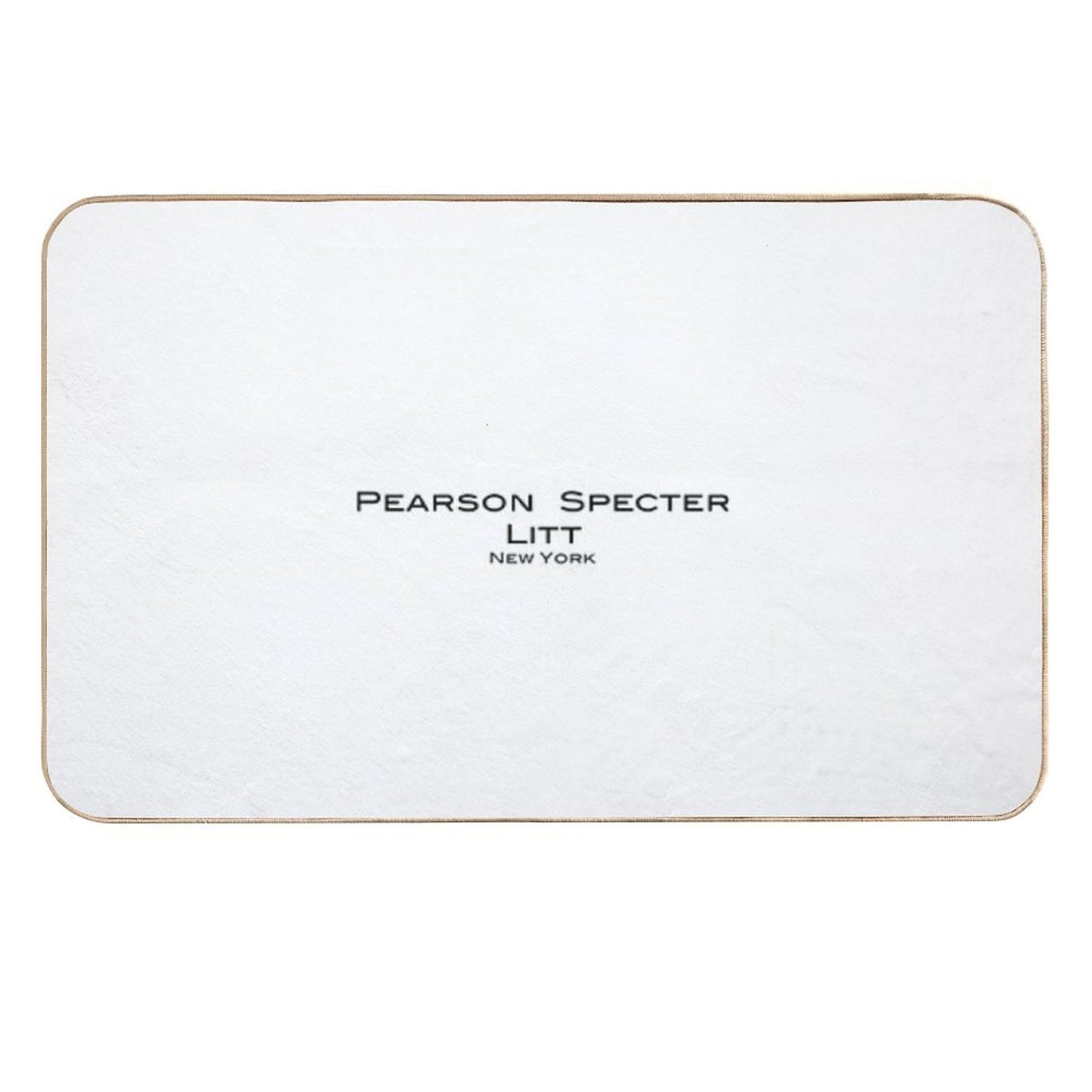 Suits Pearson Specter Litt Logo  Odorless Bath Mat