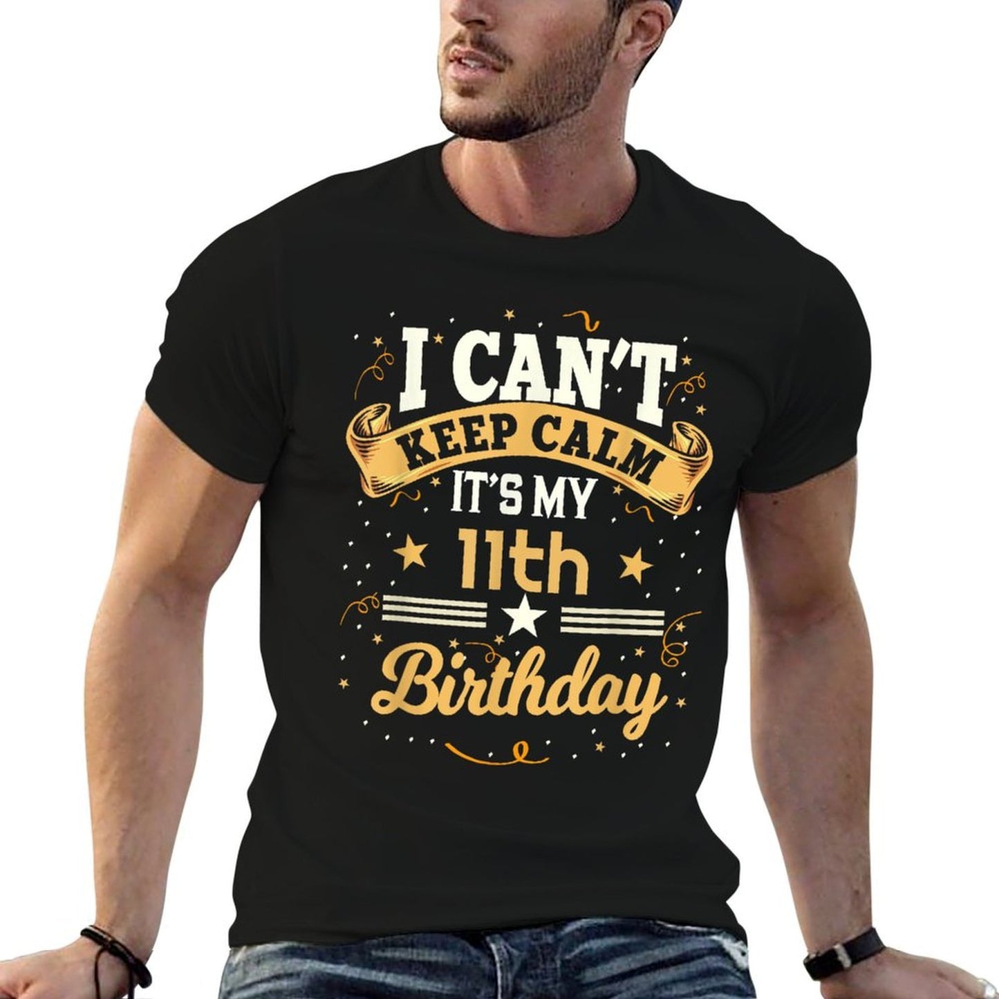 11 Year Old Shirt I Can't Keep Calm It's My 11th Birthday  Soft T-Shirt
