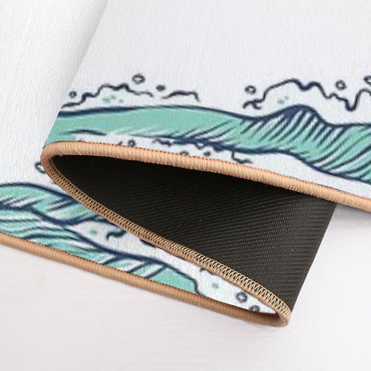 Sky & Sea  Fade-Resistant Bath Mat