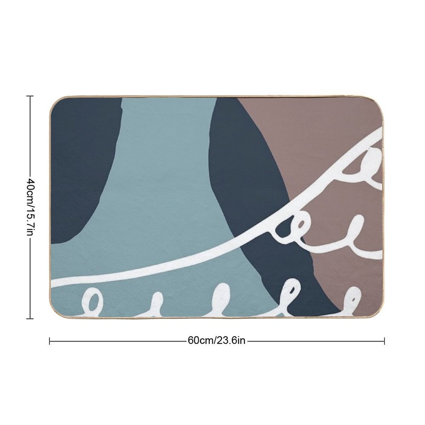 Modern Color  Eco-Friendly Bath Mat