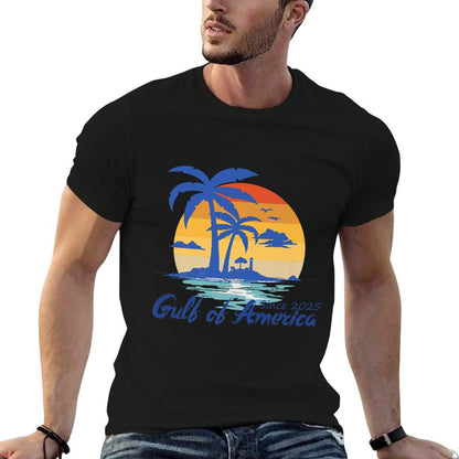 Gulf of US America Vintage 1970s Premium Summer-ready Fabric T-Shirt