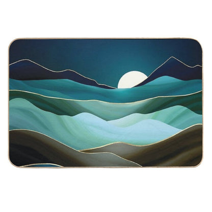 Moonlit Vista  Long-Lasting Bath Mat
