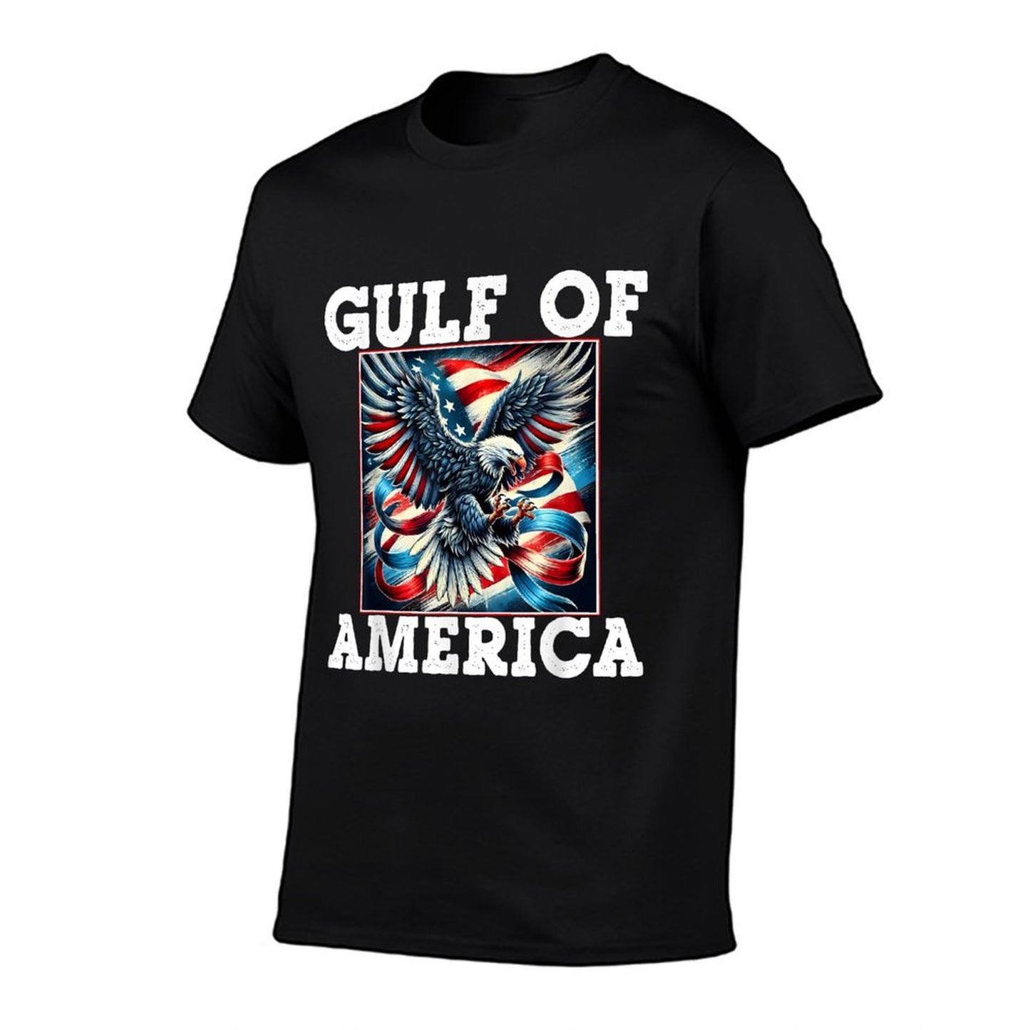 Gulf of USA America Vintage USA Flag Vintage-inspired T-Shirt