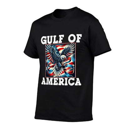 Gulf of USA America Vintage USA Flag Vintage-inspired T-Shirt
