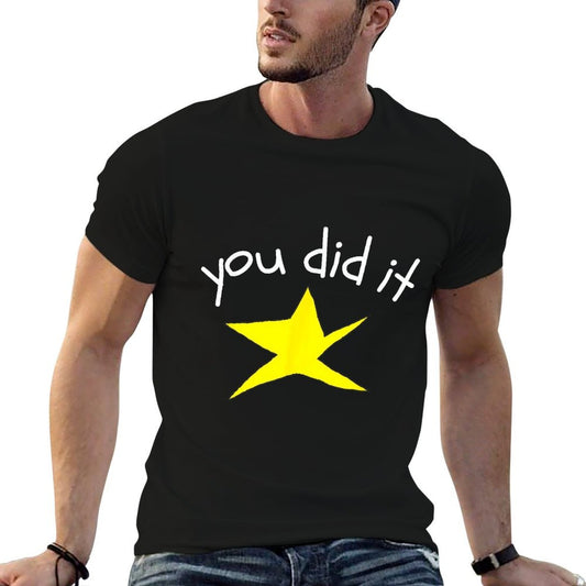 Funny You Did It School Star Women Men Congratulation Kids  Breathable T-Shirt