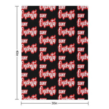 SUNY Oneonta Versatility Throw Blanket