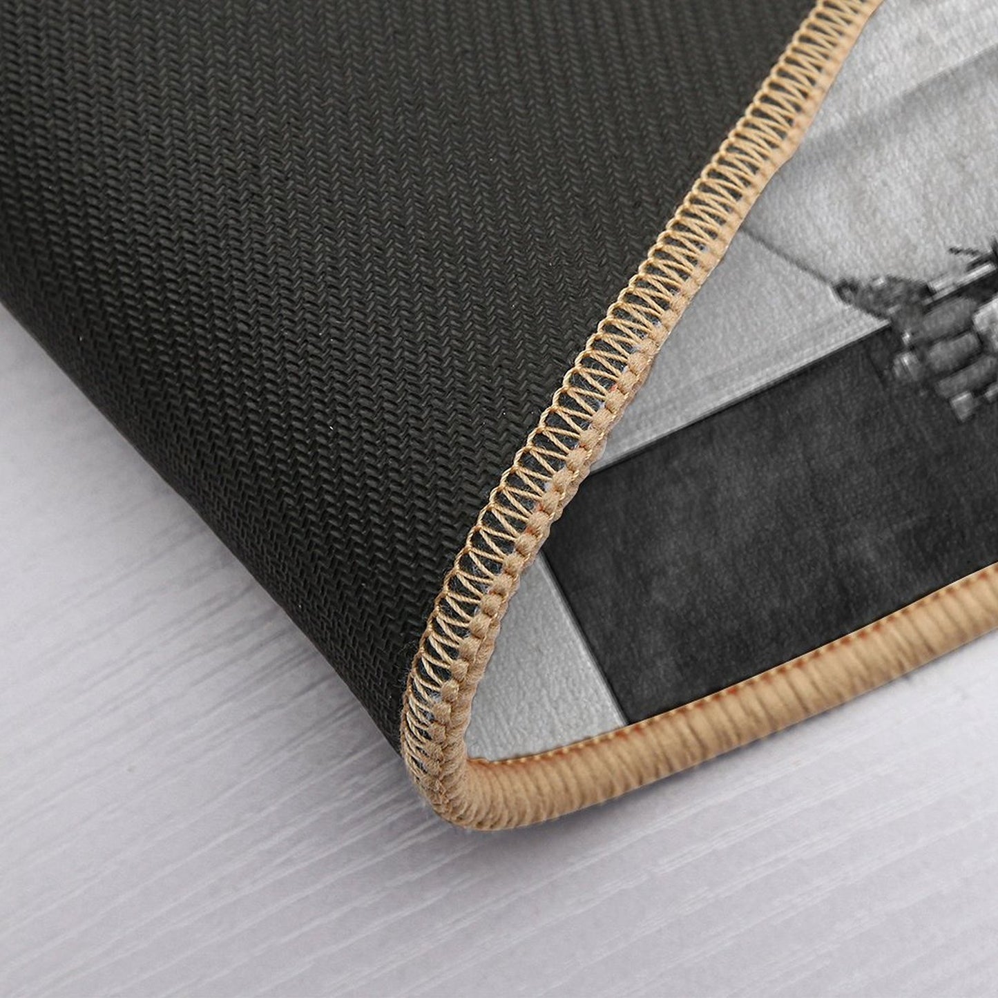 Giraffe on Bathtub Bubble Bath  Slip-Resistant Bath Mat