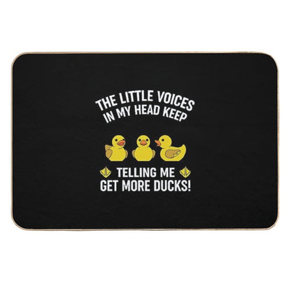 Funny Rubber Duck Quack Duck  Toxin-Free Bath Mat