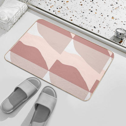 Pink Design  Toxin-Free Bath Mat