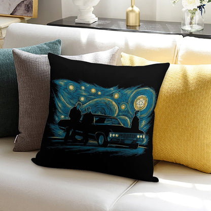 Supernatural Night Soft Decorative Cover Throw Pillow