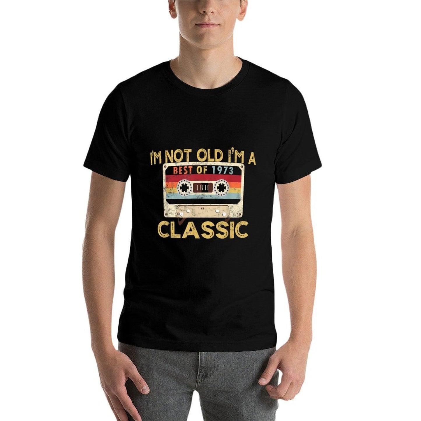 I'm Not Old I'm A Classic 1973 Limited Edition 50th Birthday  Trendy Pattern T-Shirt