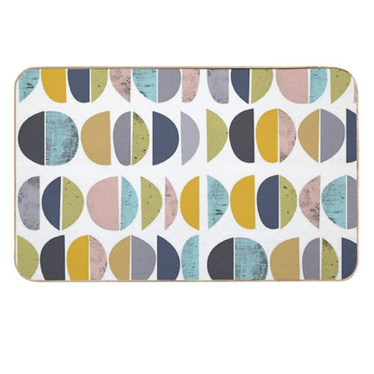 Mid Century Modern  Long-Lasting Bath Mat