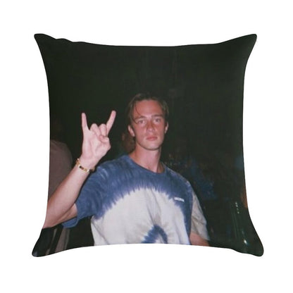 Drew Starkey Soft Warmth Comfort Throw Pillow