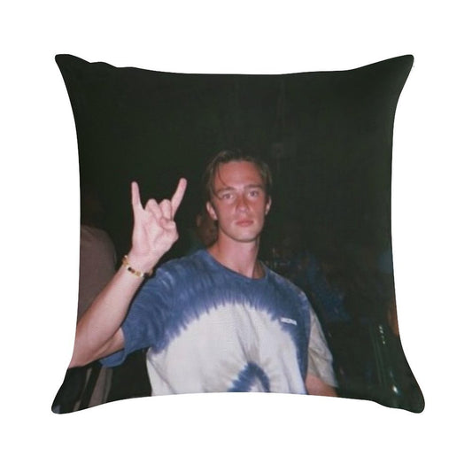 Drew Starkey Soft Warmth Comfort Throw Pillow