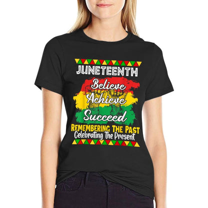 Juneteenth Is My Independence Day Black Pride  Vintage-inspired T-Shirt