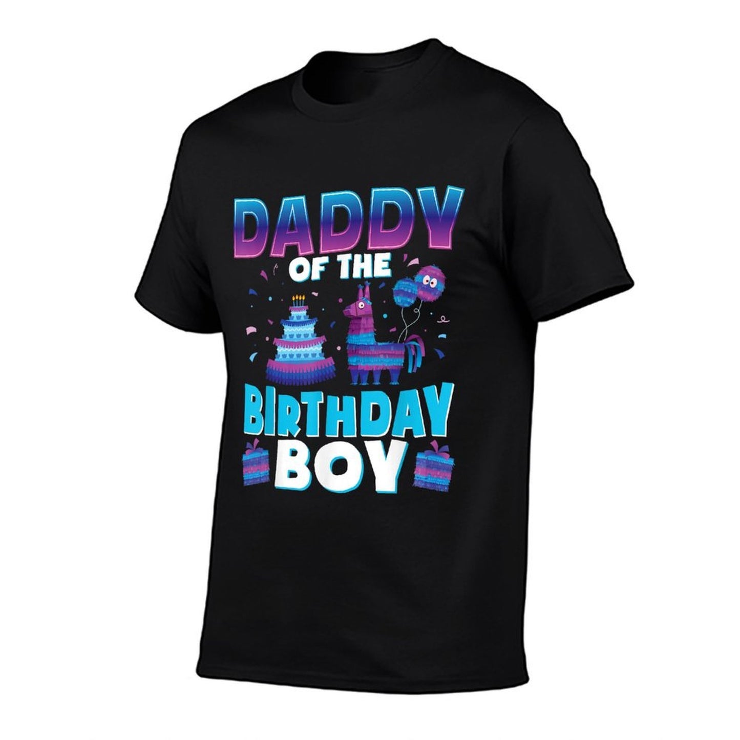 Daddy Birthday Boy Llama Pinata Party Matching Family  Classic T-Shirt