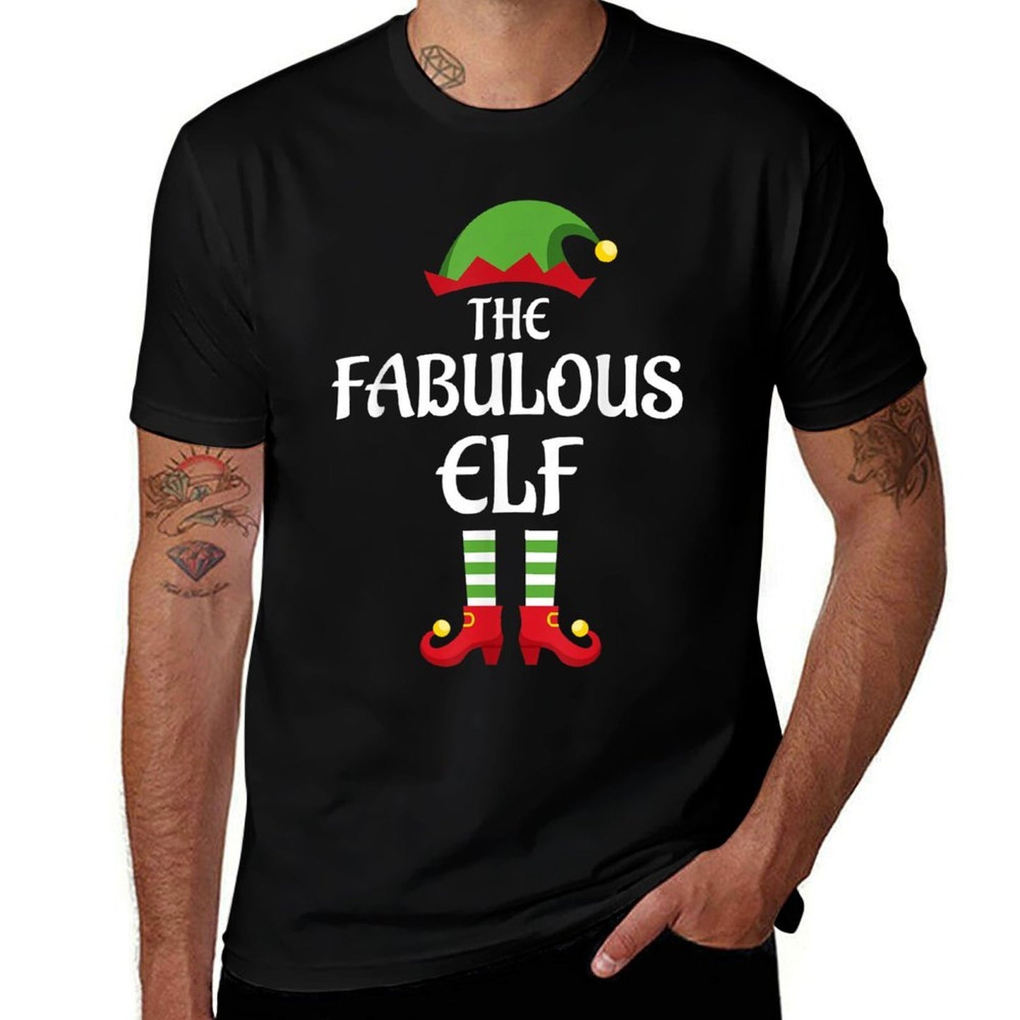 Fabulous Elf Family Matching Group Christmas  Versatile T-Shirt