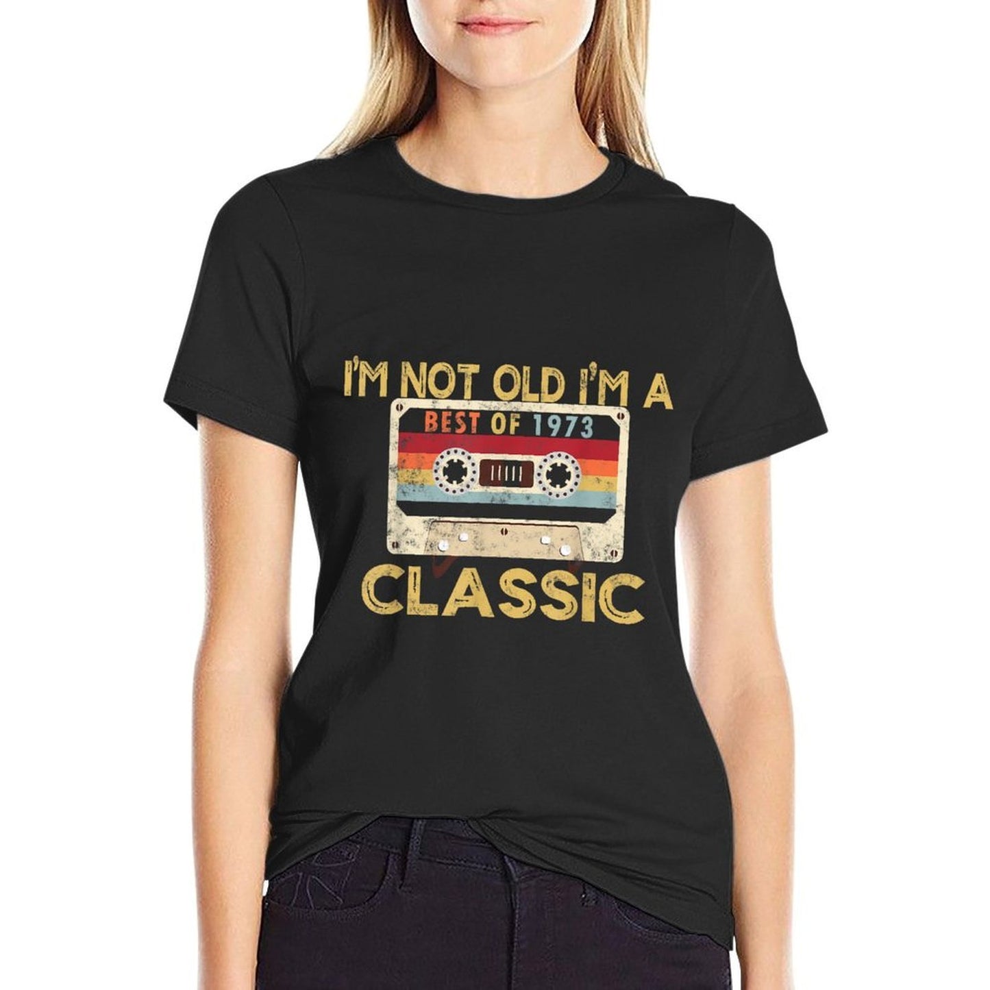 I'm Not Old I'm A Classic 1973 Limited Edition 50th Birthday  Trendy Pattern T-Shirt