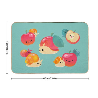 Apple Snail  Easy Maintenance Bath Mat