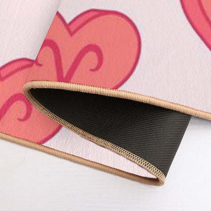 Astrology Aries Heart  Easy Maintenance Bath Mat