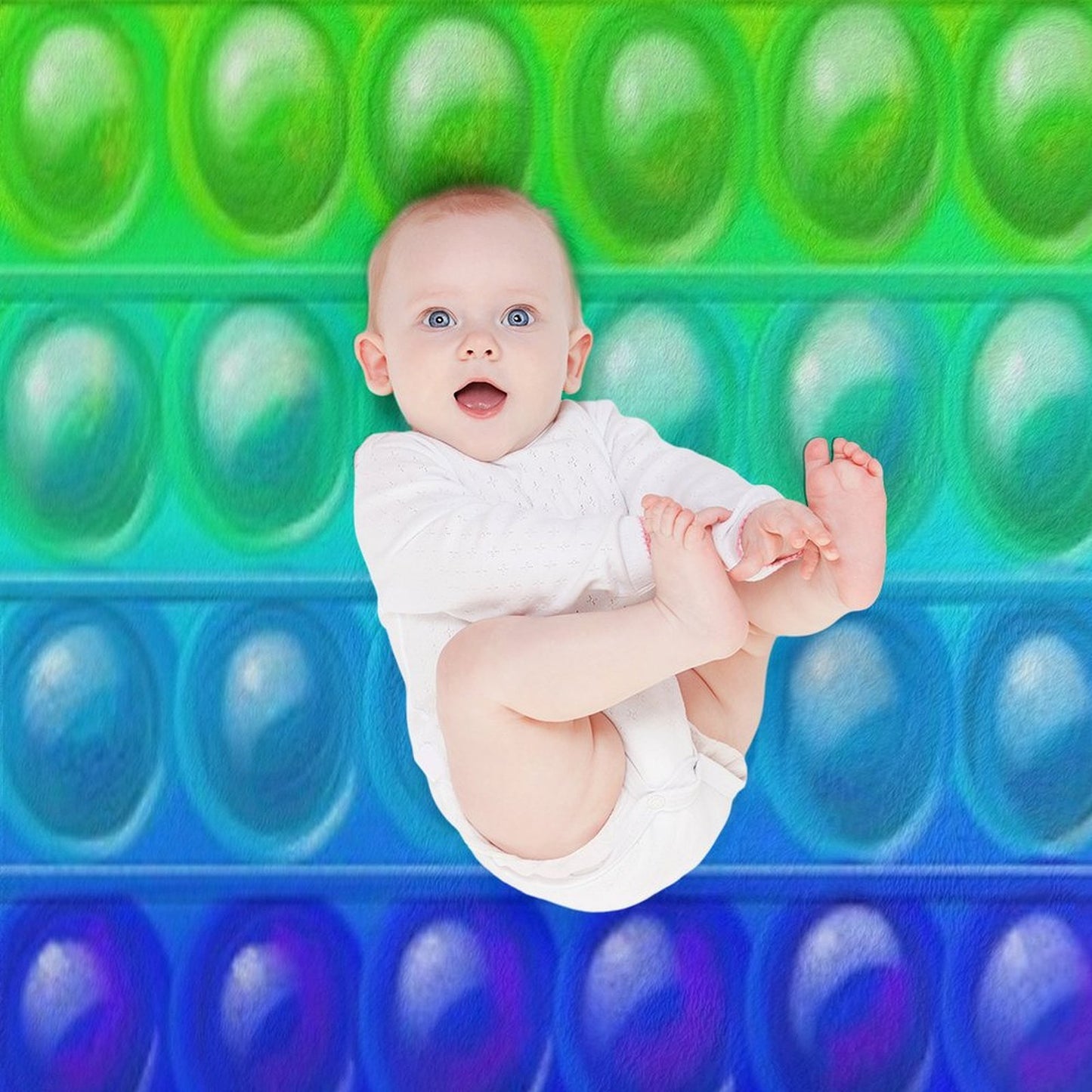 Pop It Sustainable Throw Blanket