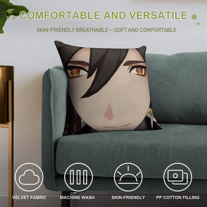 Zhongli Soft Durable Construction Throw Pillow