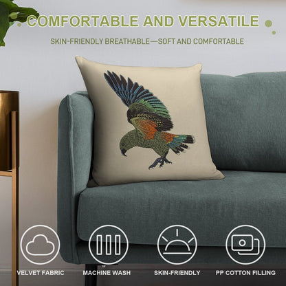 Kea Soft Gift Ready Throw Pillow