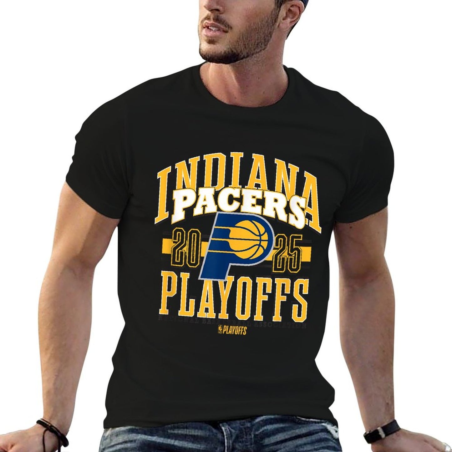 NBA Official Indiana Pacers 2025 Playoffs Showtime Odor-resistant T-Shirt