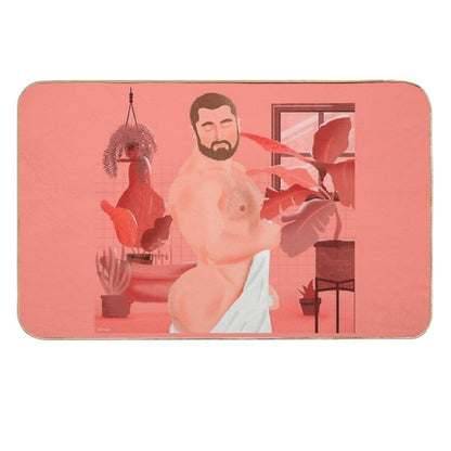 Bath Time  Dirt-Trapping Bath Mat