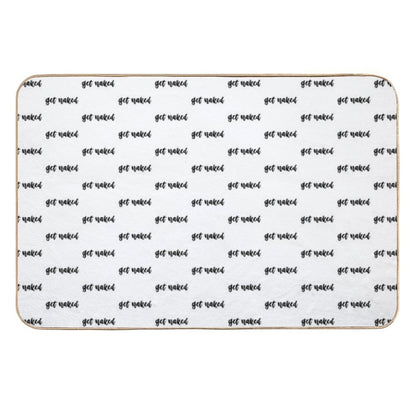 Get Naked Bath Mat  Stain-Proof Bath Mat