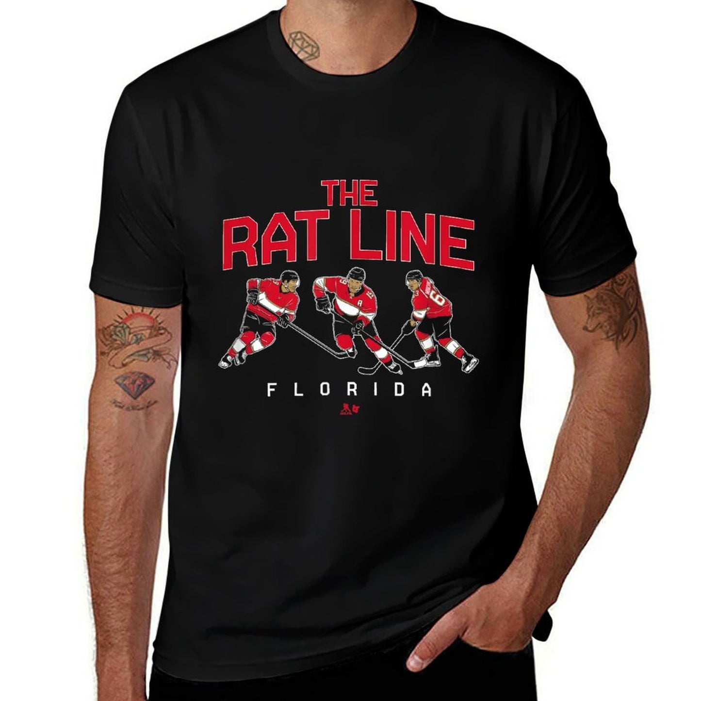 Tkachuk, Bennett, & Marchand - The Rat Line - Florida Hockey  Vintage-inspired T-Shirt