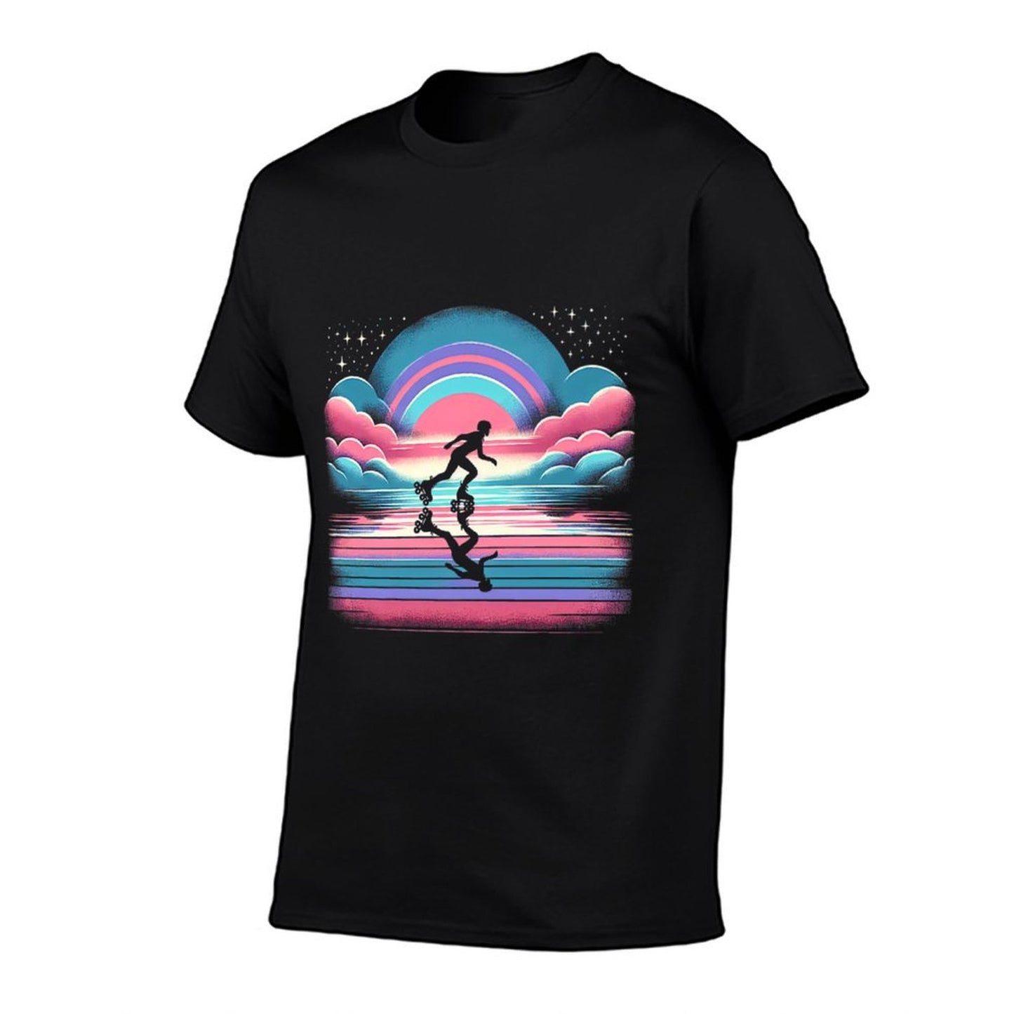 Twilight Roller Skate Journey Premium  Lightweight T-Shirt