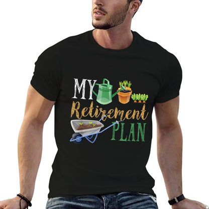 Retirement Plan Gardener Hobby Pensioner Garden Plants Gift  Stretchy T-Shirt