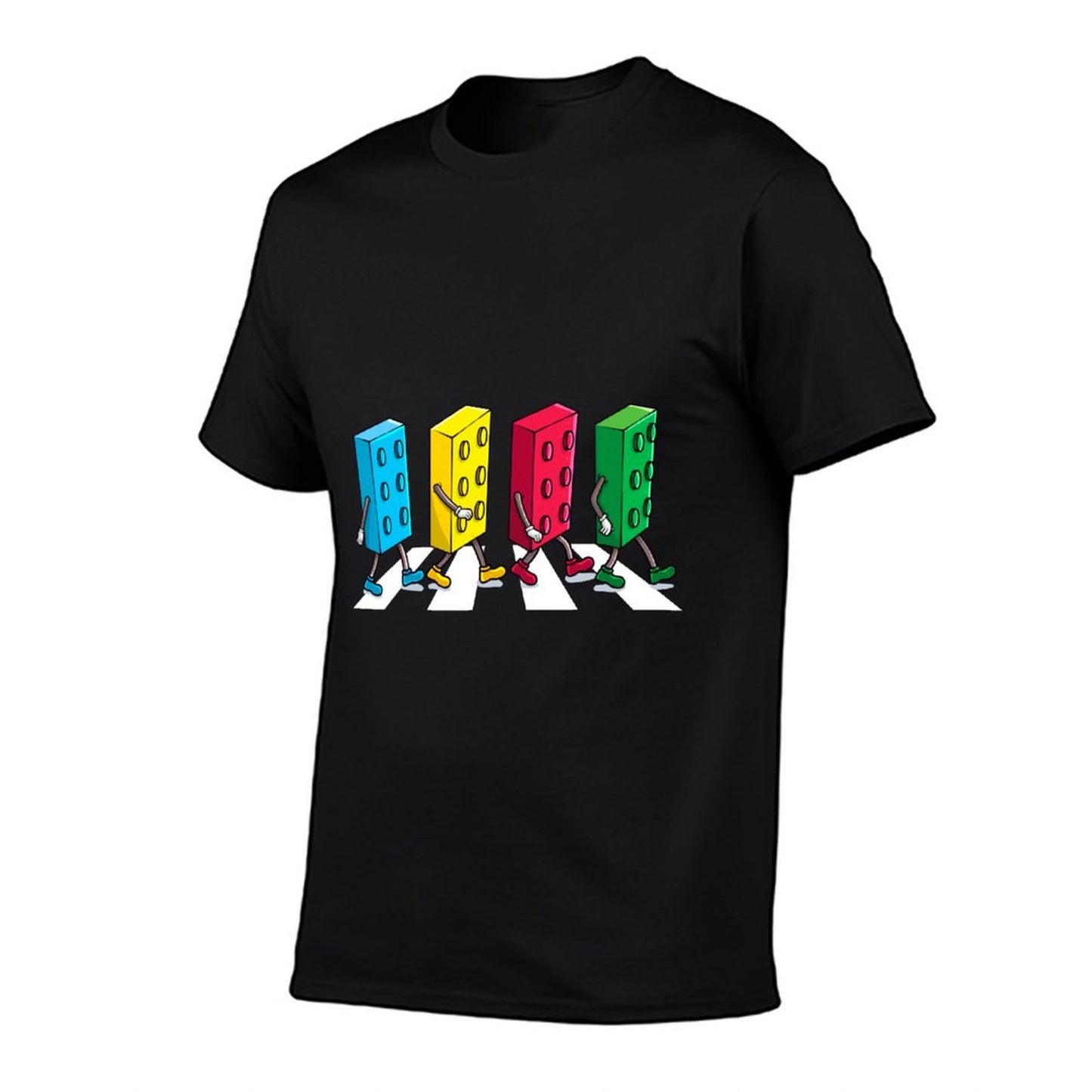Master Builder Building Bricks Block Party Brick Boys Kids  Summer-ready Fabric T-Shirt