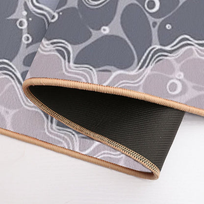 Pastel Sea Pattern  Dirt-Trapping Bath Mat