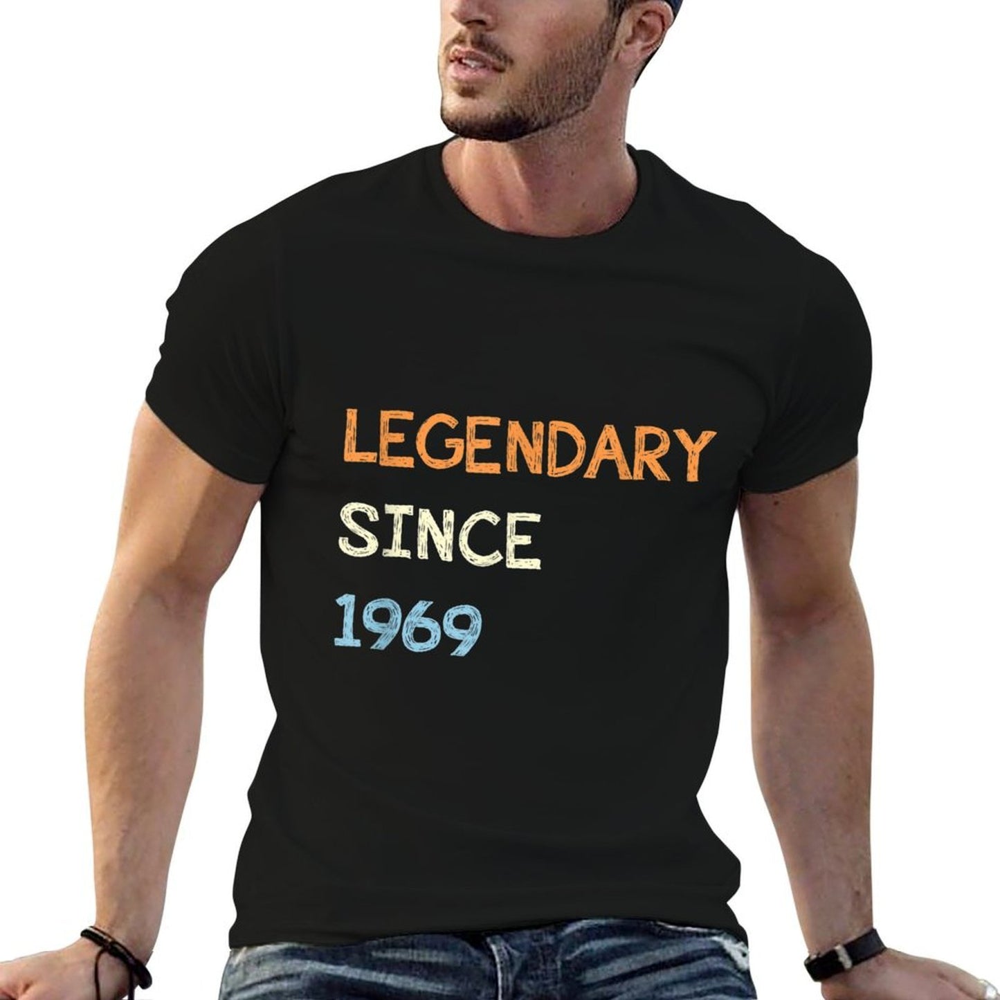Legendary Since 1969 50th Birthday  Lightweight T-Shirt