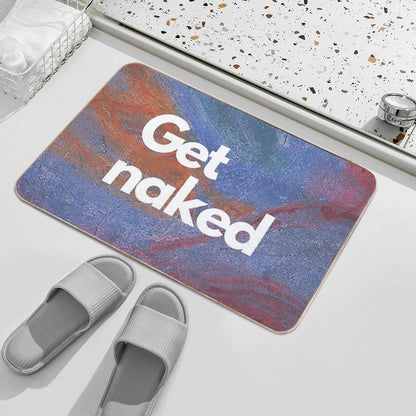 GET NAKED Colourful Marble  Multi-Purpose Bath Mat
