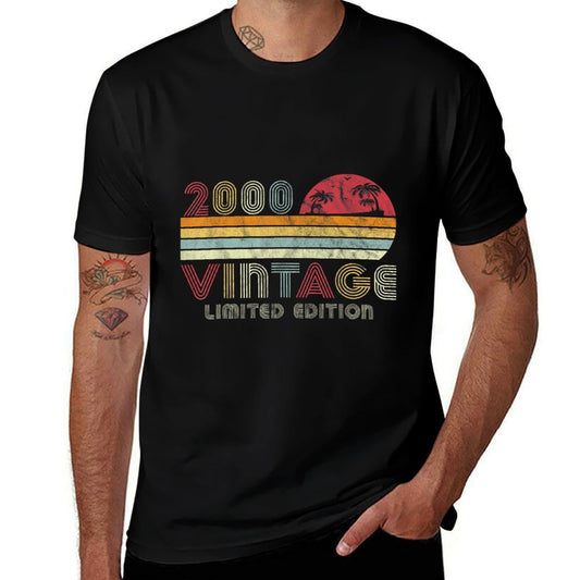21 Year Old Gifts Vintage 2000 Limited Edition 21st Birthday  Durable T-Shirt