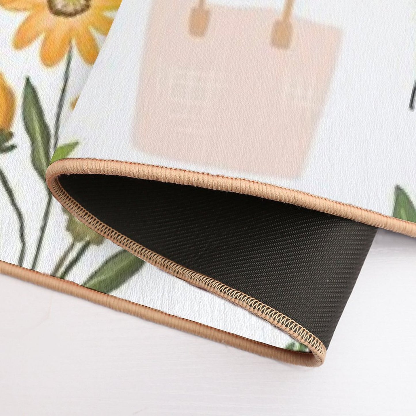 Vintage Selfcare Plants  Easy To Clean Bath Mat