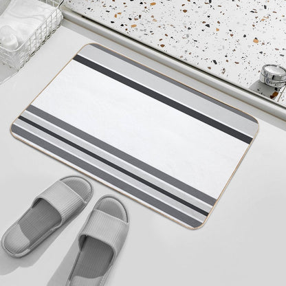 Line Art Neutral 02  Slip-Resistant Bath Mat
