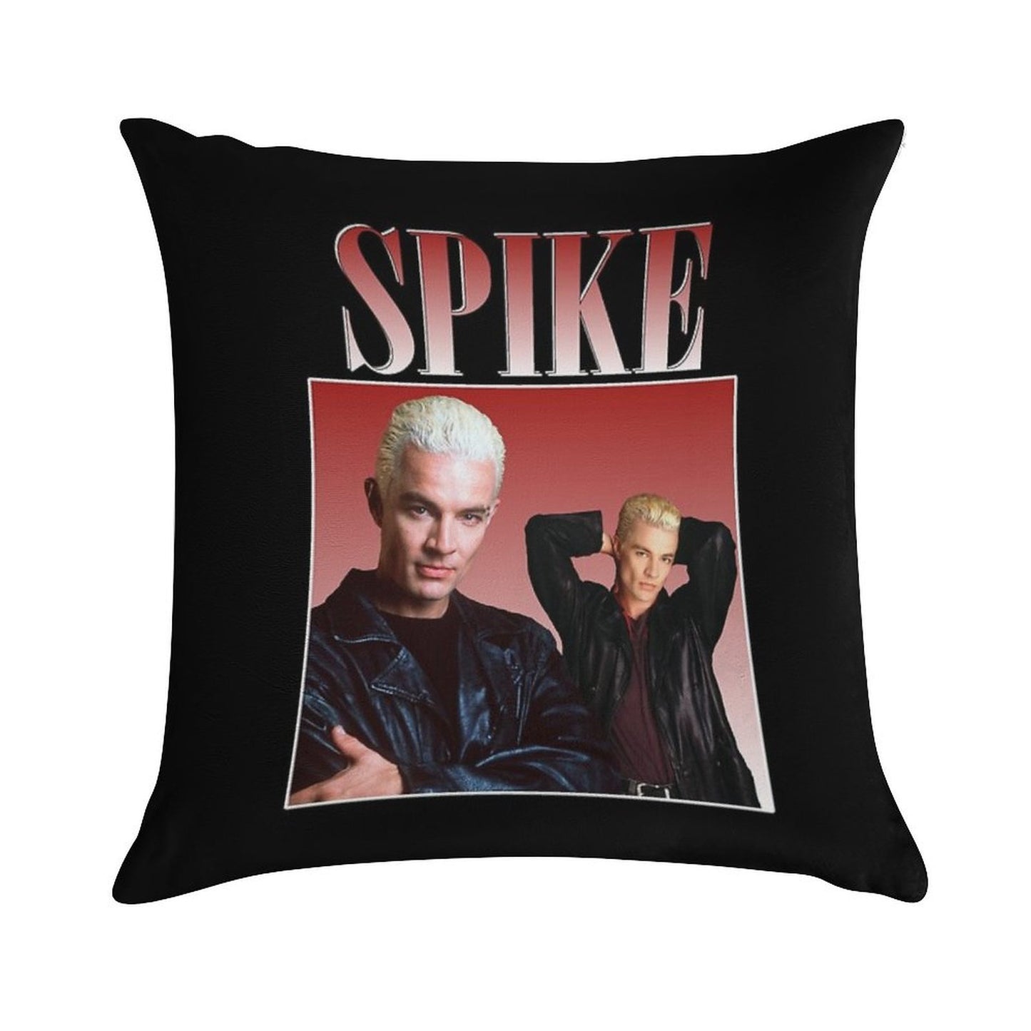 Spike Retro Design Classic Throwback Soft Anti-Pilling Throw Pillow
