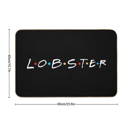 Lobster  Slip-Resistant Bath Mat