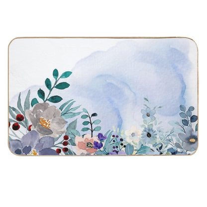 A Beautiful Wildflowers  Odorless Bath Mat