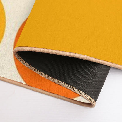 Retro Geometric Design 624  Multi-Purpose Bath Mat