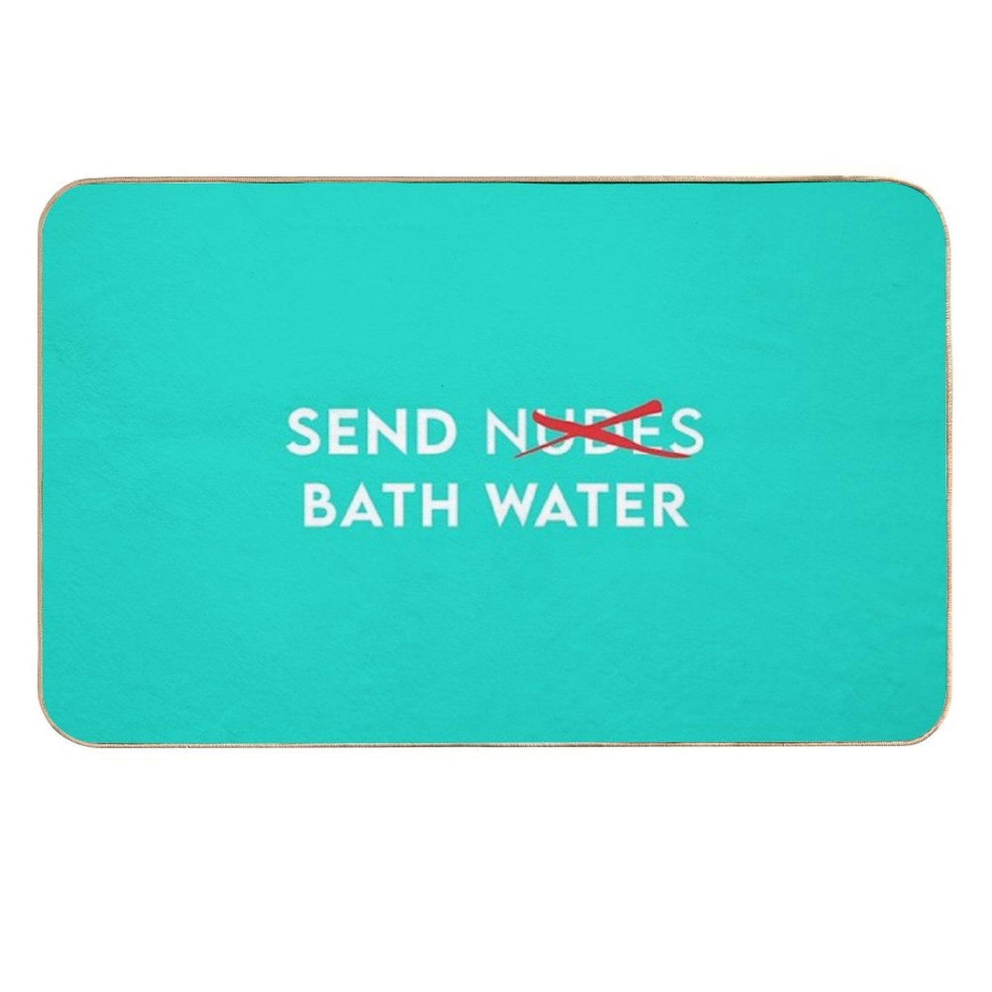 Belle Delphine Bath Water Meme  Eco-Friendly Bath Mat