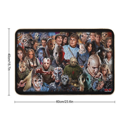 Friday The 13th Ultimate Collage  Pet-Safe Bath Mat