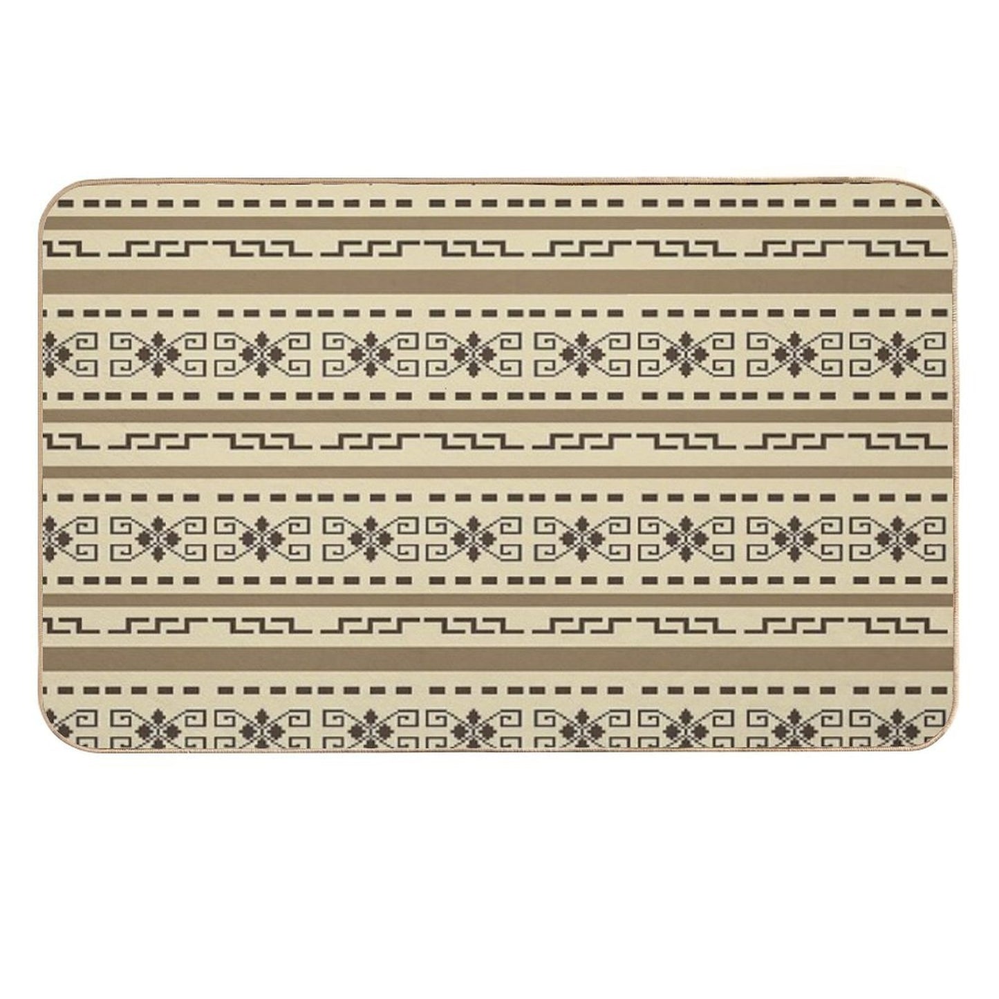 The Dude's Cardigan Pattern - The Big Lebowski  Non-Slip Bath Mat